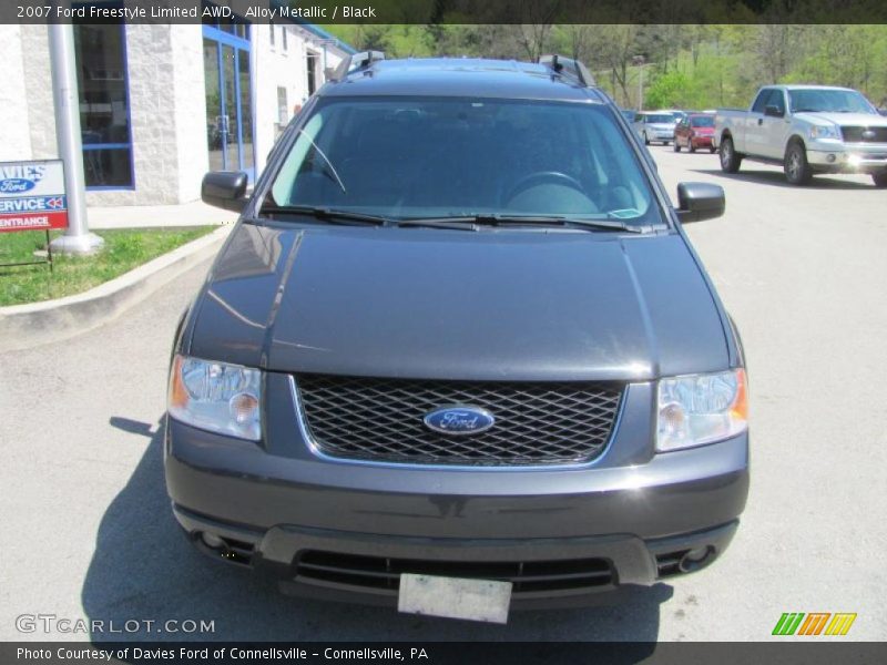 Alloy Metallic / Black 2007 Ford Freestyle Limited AWD