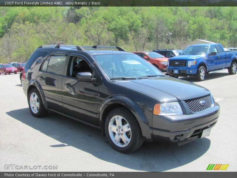 Alloy Metallic / Black 2007 Ford Freestyle Limited AWD