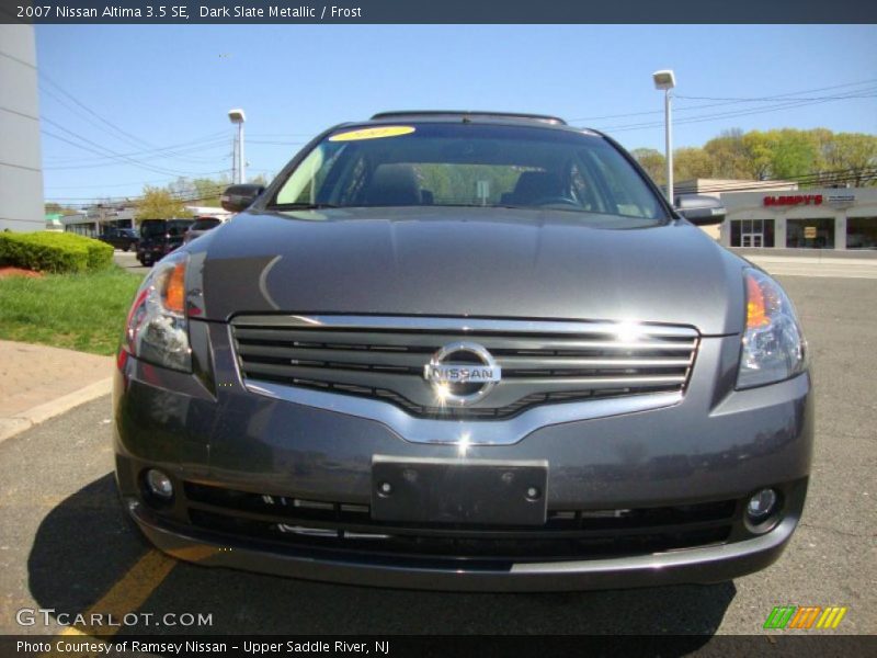 Dark Slate Metallic / Frost 2007 Nissan Altima 3.5 SE