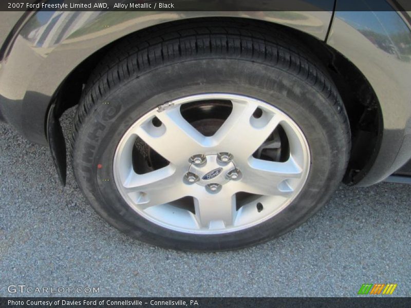 Alloy Metallic / Black 2007 Ford Freestyle Limited AWD