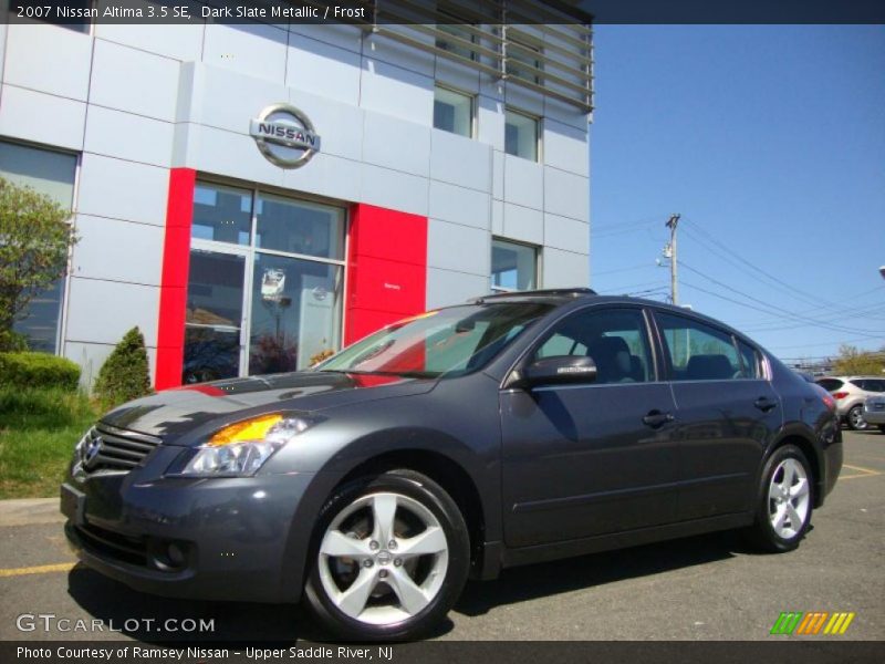 Dark Slate Metallic / Frost 2007 Nissan Altima 3.5 SE