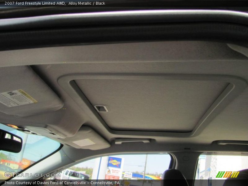 Alloy Metallic / Black 2007 Ford Freestyle Limited AWD