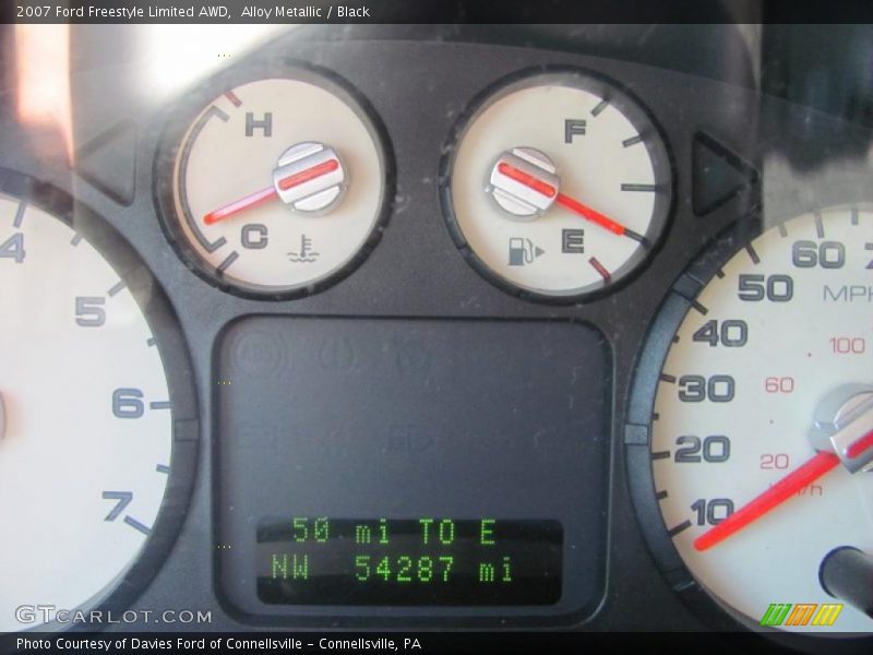 Alloy Metallic / Black 2007 Ford Freestyle Limited AWD