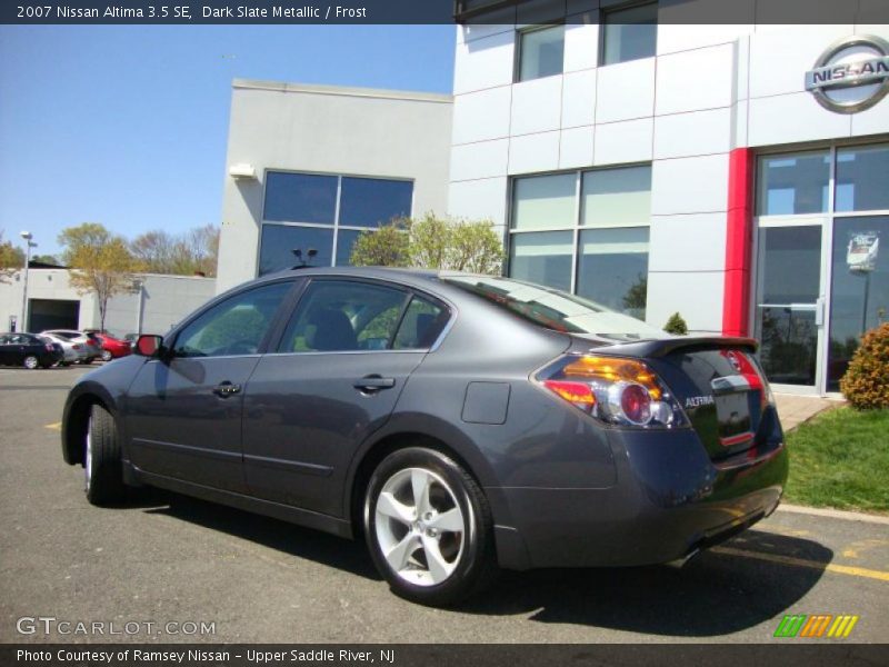 Dark Slate Metallic / Frost 2007 Nissan Altima 3.5 SE