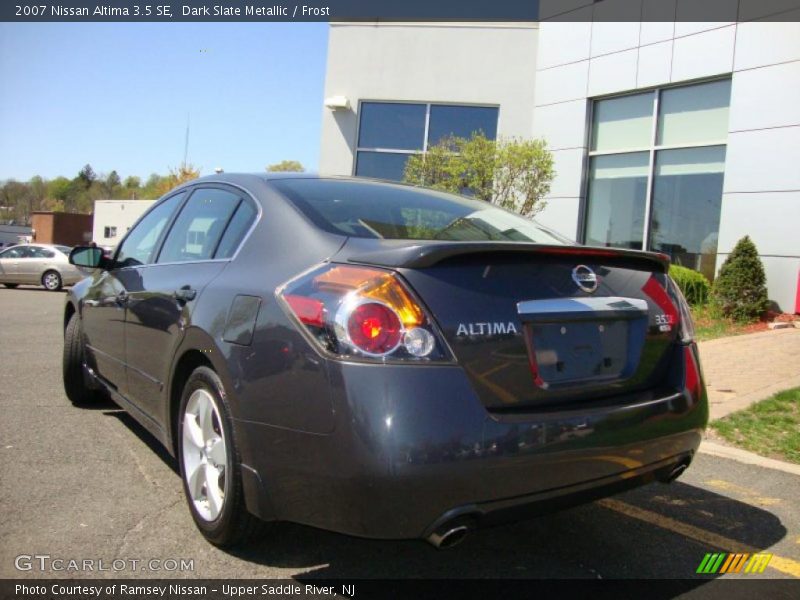 Dark Slate Metallic / Frost 2007 Nissan Altima 3.5 SE