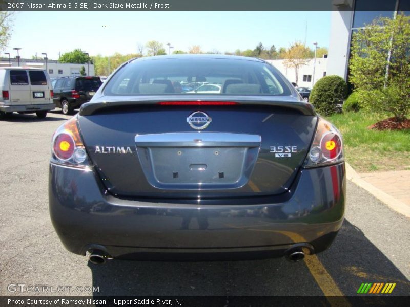 Dark Slate Metallic / Frost 2007 Nissan Altima 3.5 SE