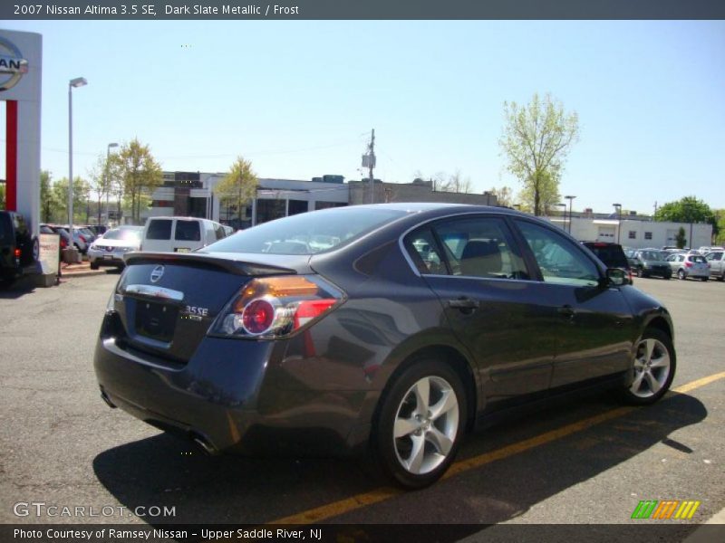 Dark Slate Metallic / Frost 2007 Nissan Altima 3.5 SE