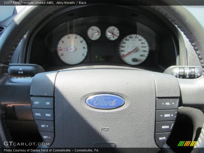 Alloy Metallic / Black 2007 Ford Freestyle Limited AWD