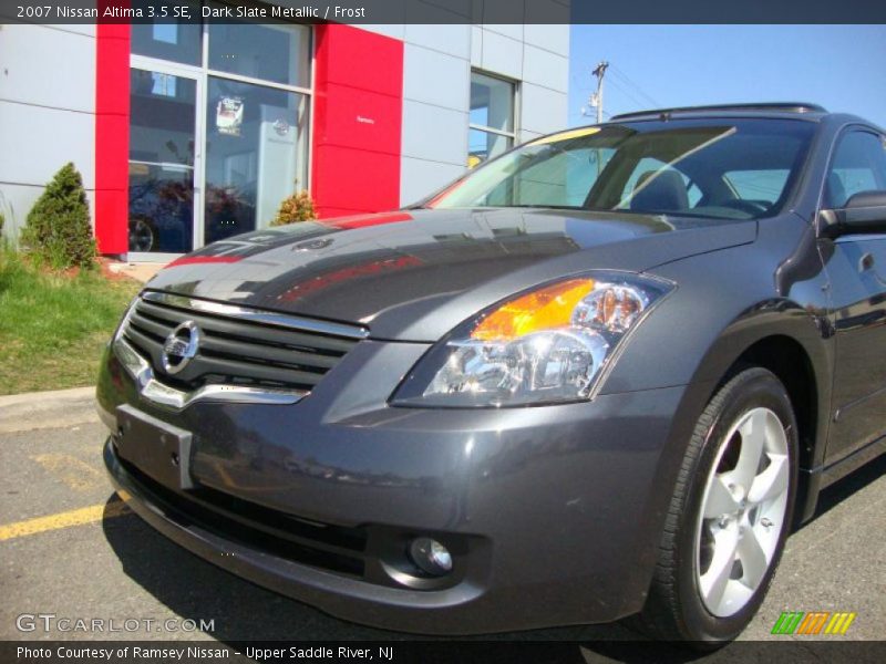 Dark Slate Metallic / Frost 2007 Nissan Altima 3.5 SE