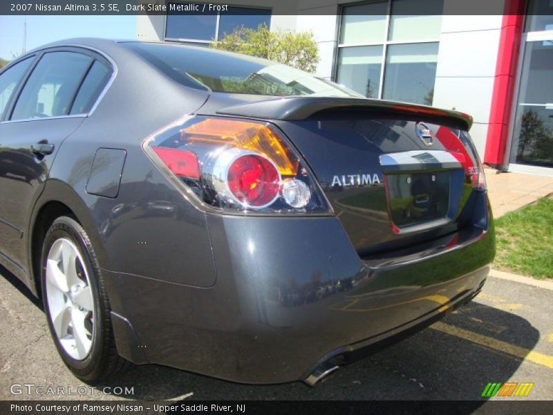 Dark Slate Metallic / Frost 2007 Nissan Altima 3.5 SE