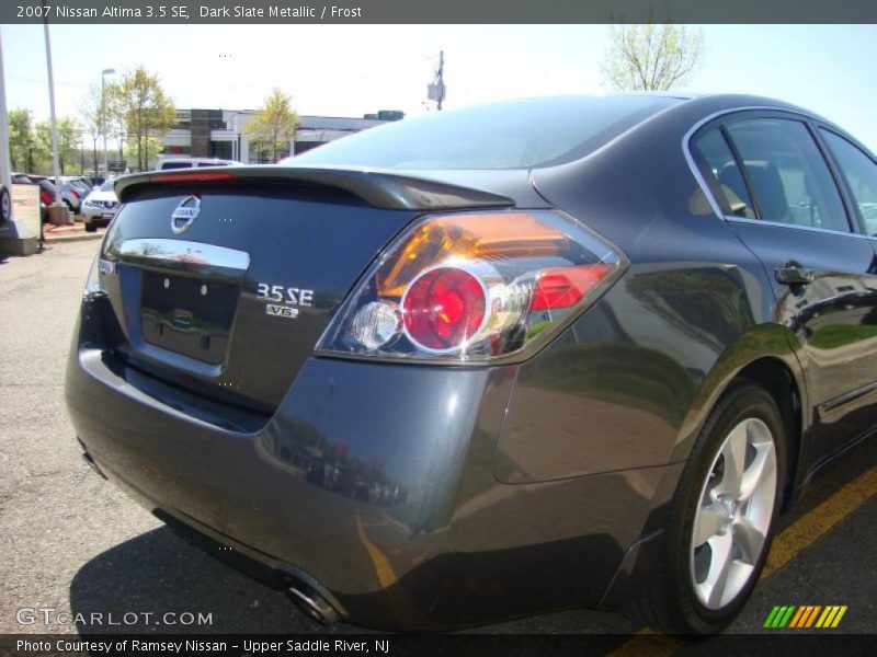 Dark Slate Metallic / Frost 2007 Nissan Altima 3.5 SE