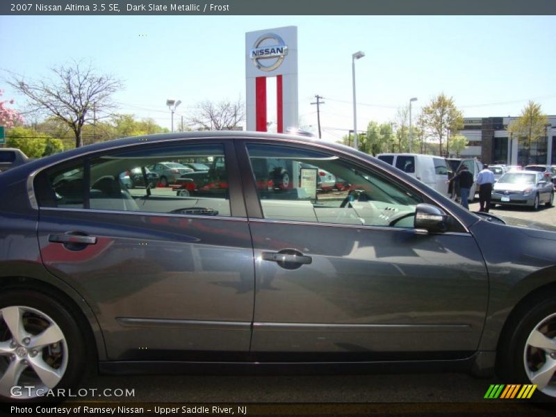 Dark Slate Metallic / Frost 2007 Nissan Altima 3.5 SE