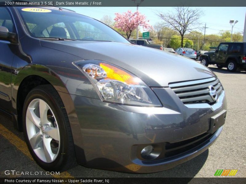 Dark Slate Metallic / Frost 2007 Nissan Altima 3.5 SE