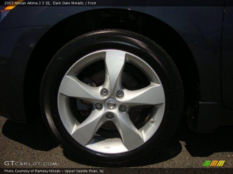Dark Slate Metallic / Frost 2007 Nissan Altima 3.5 SE
