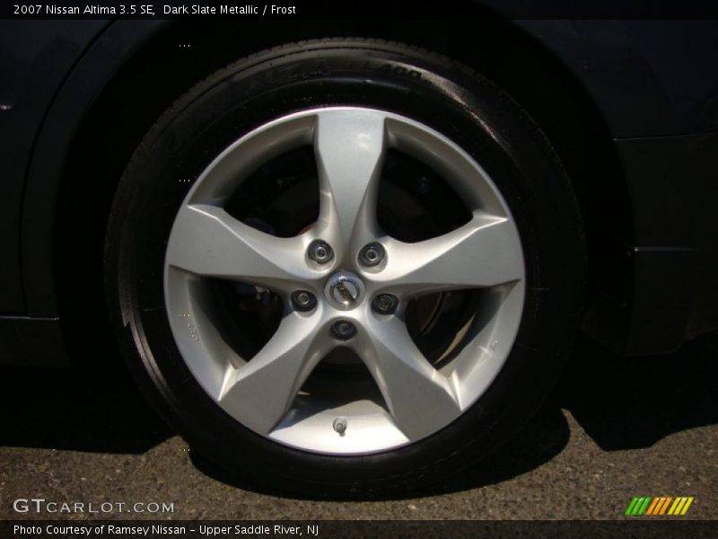 Dark Slate Metallic / Frost 2007 Nissan Altima 3.5 SE