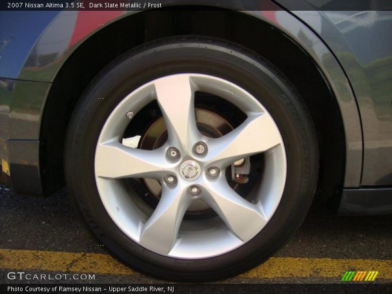 Dark Slate Metallic / Frost 2007 Nissan Altima 3.5 SE