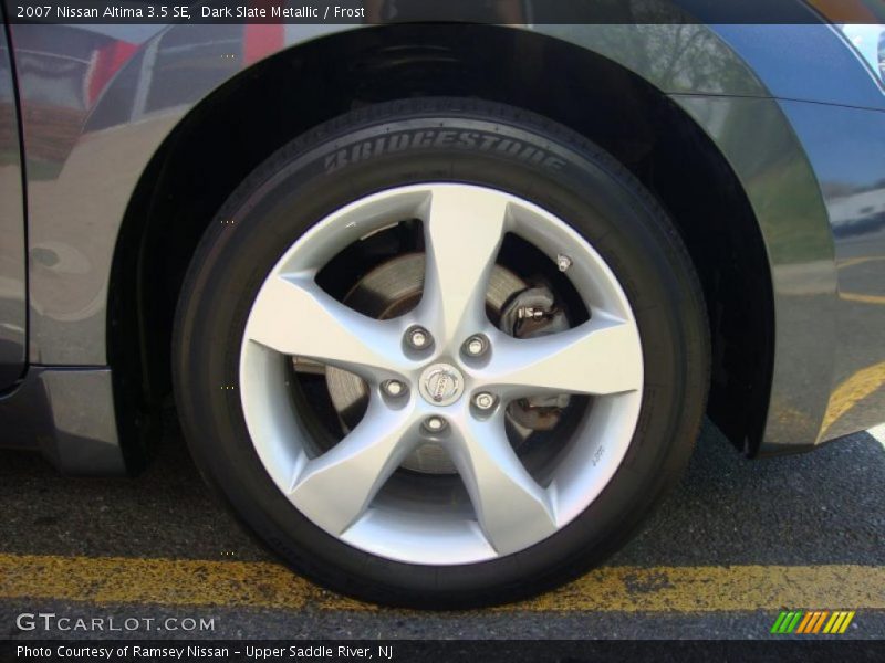 Dark Slate Metallic / Frost 2007 Nissan Altima 3.5 SE
