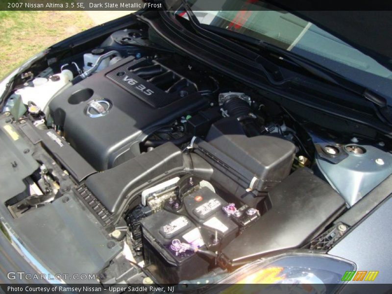 Dark Slate Metallic / Frost 2007 Nissan Altima 3.5 SE