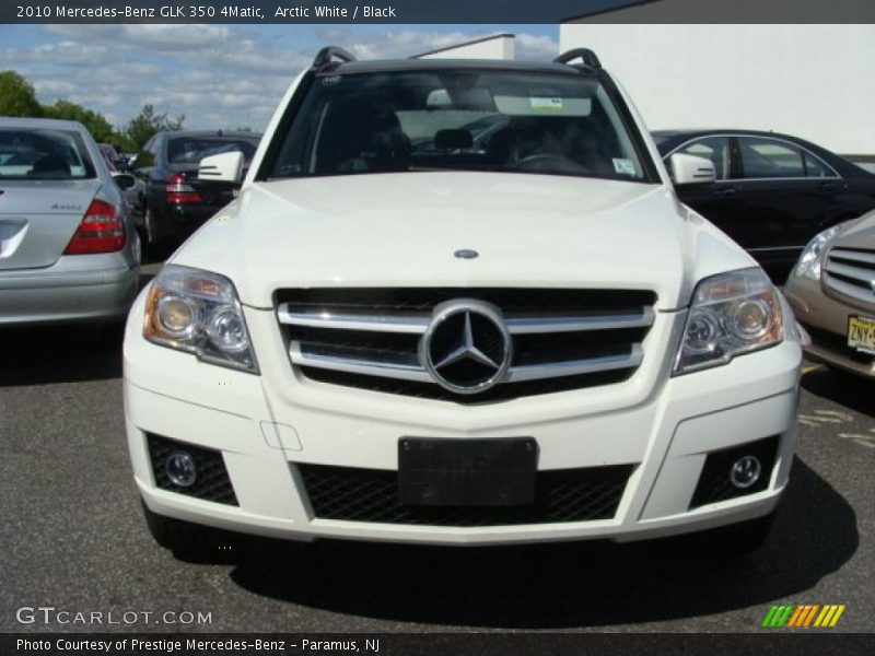 Arctic White / Black 2010 Mercedes-Benz GLK 350 4Matic