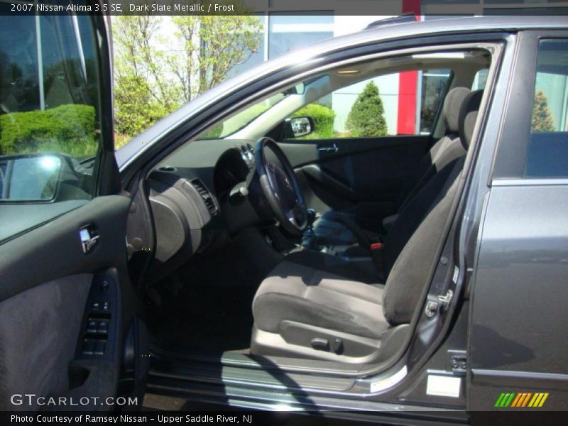 Dark Slate Metallic / Frost 2007 Nissan Altima 3.5 SE