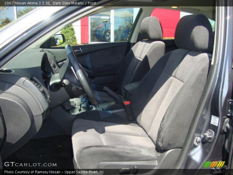 Dark Slate Metallic / Frost 2007 Nissan Altima 3.5 SE