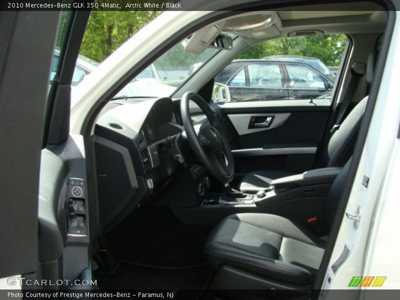 Arctic White / Black 2010 Mercedes-Benz GLK 350 4Matic