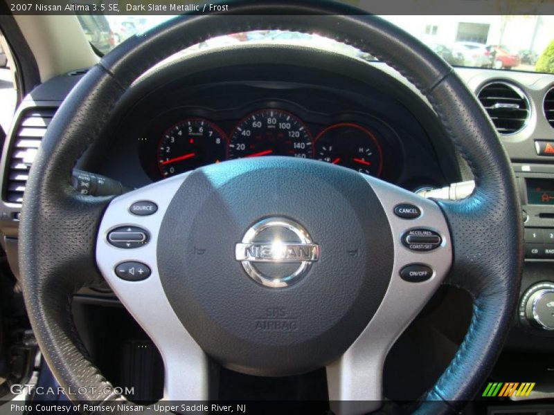 Dark Slate Metallic / Frost 2007 Nissan Altima 3.5 SE