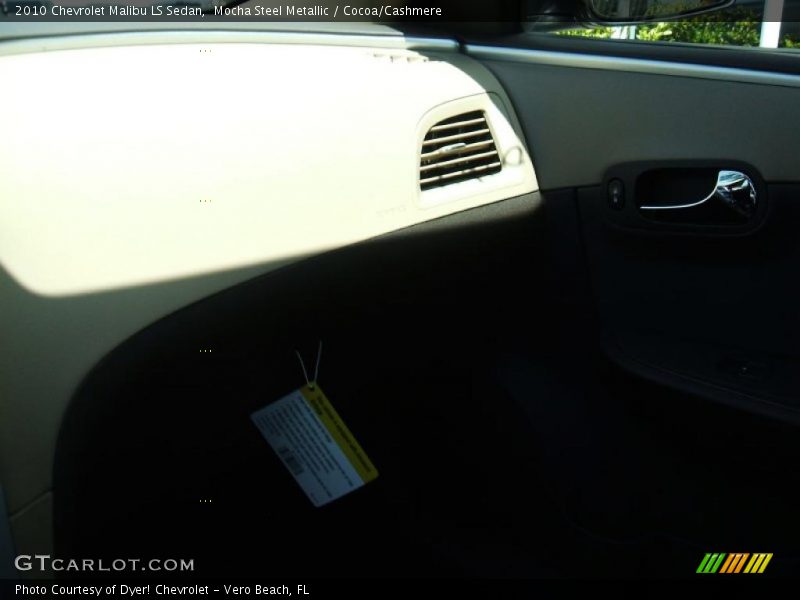 Mocha Steel Metallic / Cocoa/Cashmere 2010 Chevrolet Malibu LS Sedan