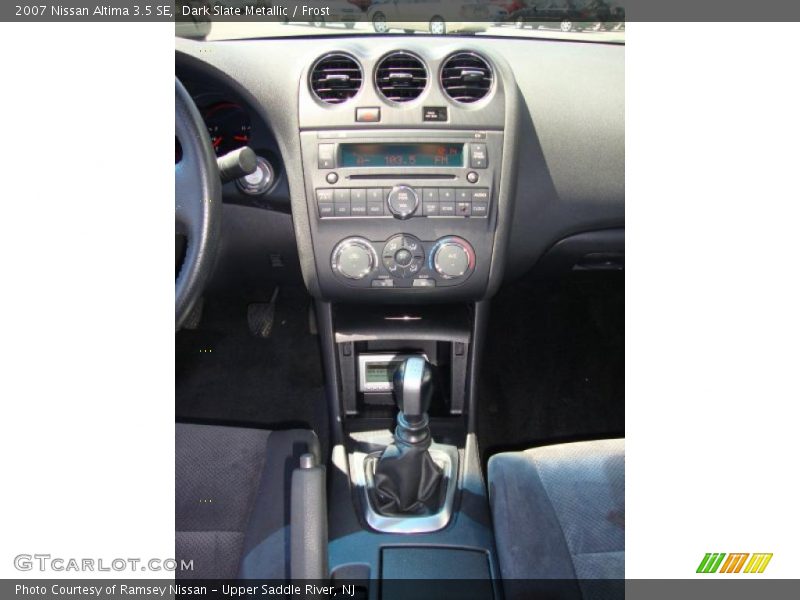 Dark Slate Metallic / Frost 2007 Nissan Altima 3.5 SE
