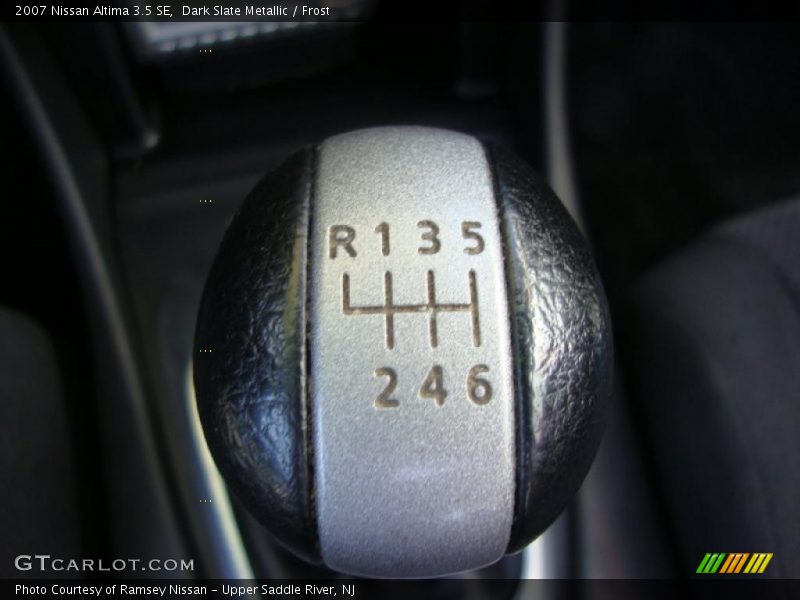 Dark Slate Metallic / Frost 2007 Nissan Altima 3.5 SE