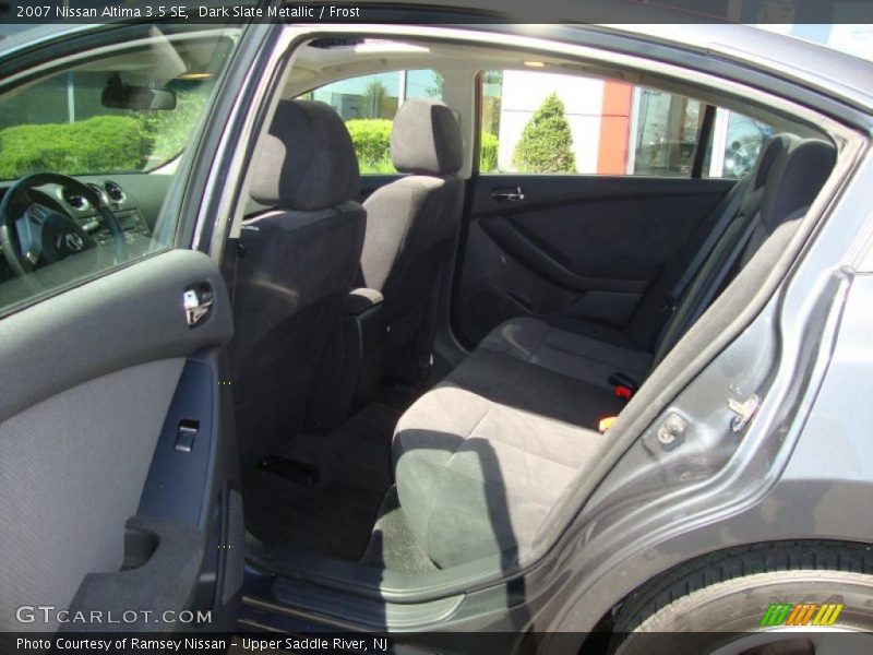 Dark Slate Metallic / Frost 2007 Nissan Altima 3.5 SE