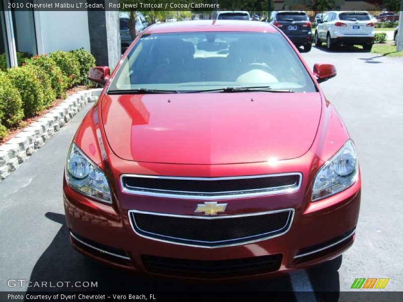 Red Jewel Tintcoat / Cocoa/Cashmere 2010 Chevrolet Malibu LT Sedan