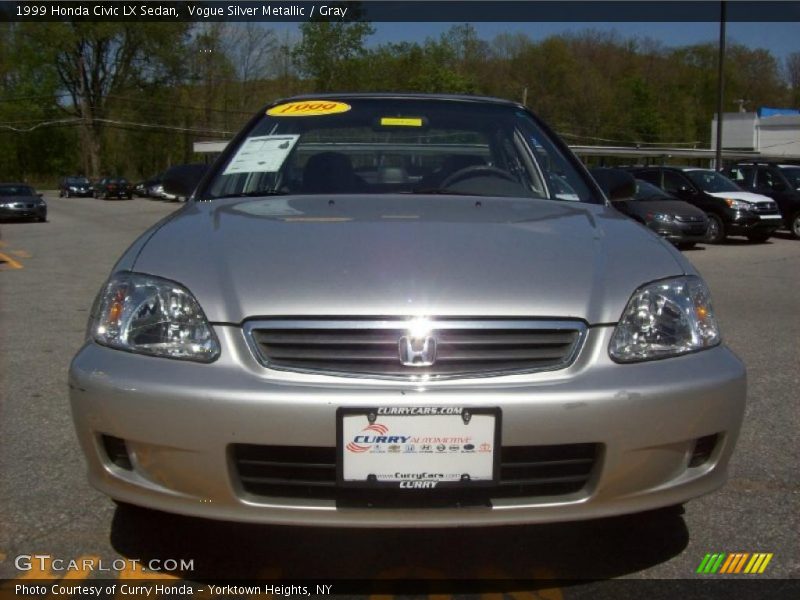 Vogue Silver Metallic / Gray 1999 Honda Civic LX Sedan