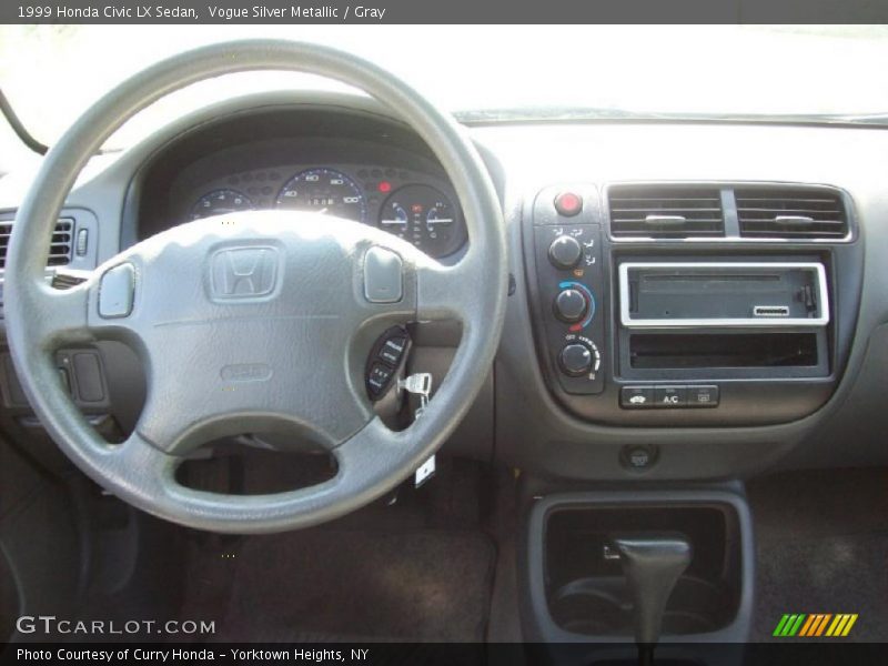 Vogue Silver Metallic / Gray 1999 Honda Civic LX Sedan