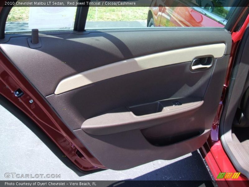 Red Jewel Tintcoat / Cocoa/Cashmere 2010 Chevrolet Malibu LT Sedan