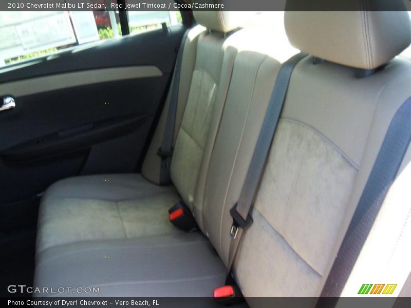Red Jewel Tintcoat / Cocoa/Cashmere 2010 Chevrolet Malibu LT Sedan