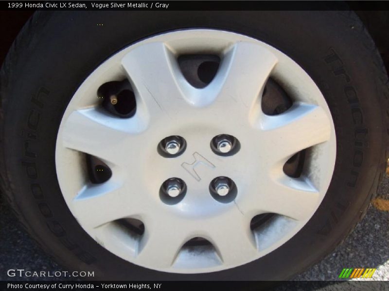 Vogue Silver Metallic / Gray 1999 Honda Civic LX Sedan