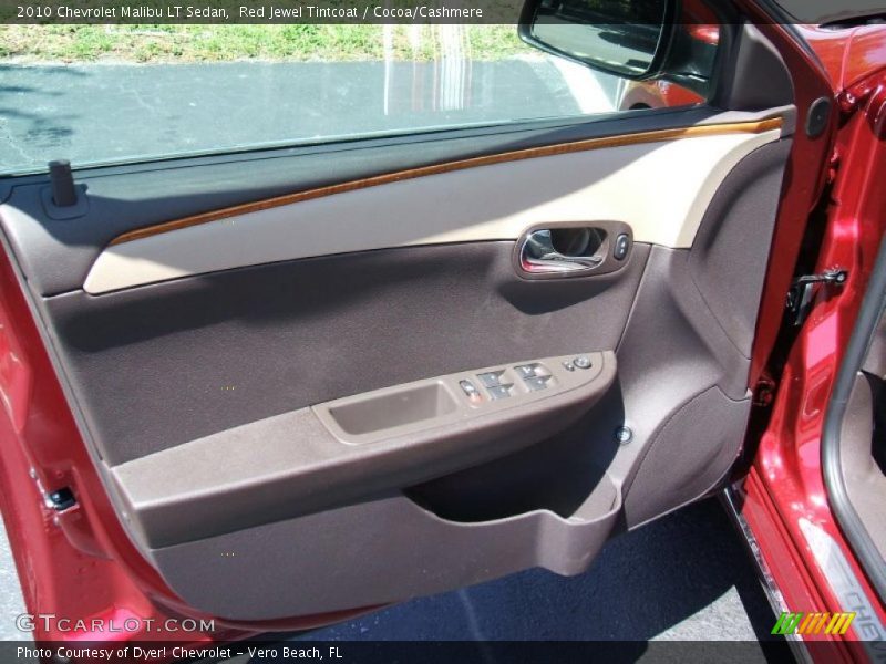 Red Jewel Tintcoat / Cocoa/Cashmere 2010 Chevrolet Malibu LT Sedan