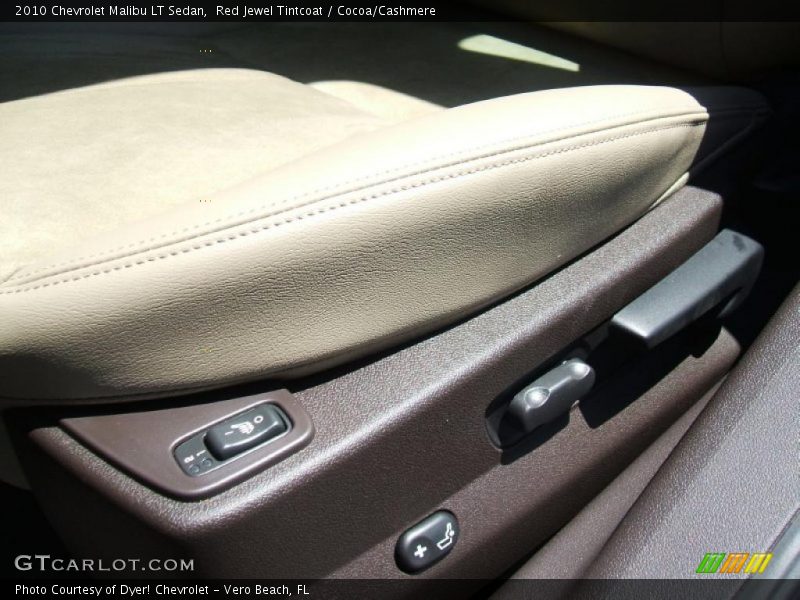 Red Jewel Tintcoat / Cocoa/Cashmere 2010 Chevrolet Malibu LT Sedan