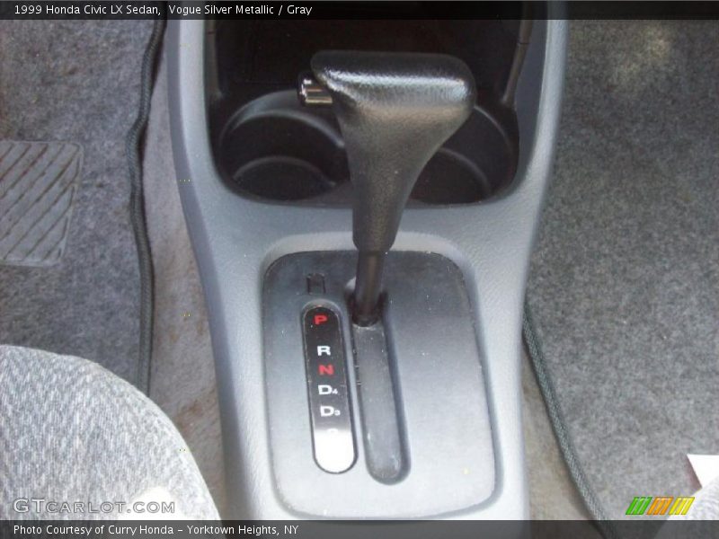 Vogue Silver Metallic / Gray 1999 Honda Civic LX Sedan