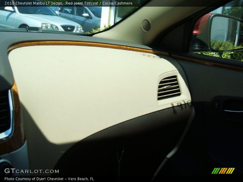 Red Jewel Tintcoat / Cocoa/Cashmere 2010 Chevrolet Malibu LT Sedan