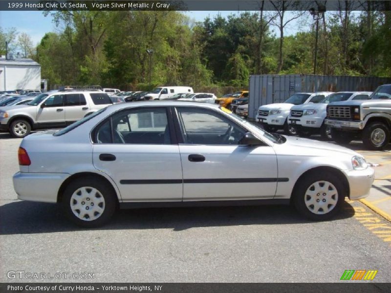 Vogue Silver Metallic / Gray 1999 Honda Civic LX Sedan