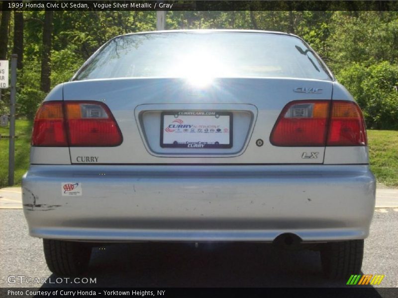 Vogue Silver Metallic / Gray 1999 Honda Civic LX Sedan