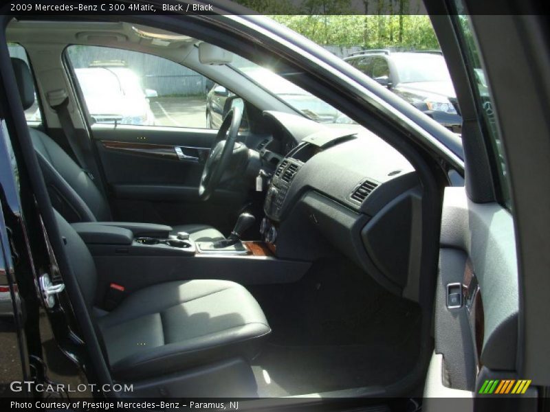 Black / Black 2009 Mercedes-Benz C 300 4Matic