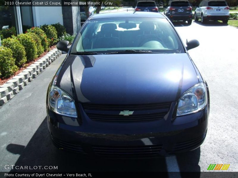 Imperial Blue Metallic / Gray 2010 Chevrolet Cobalt LS Coupe