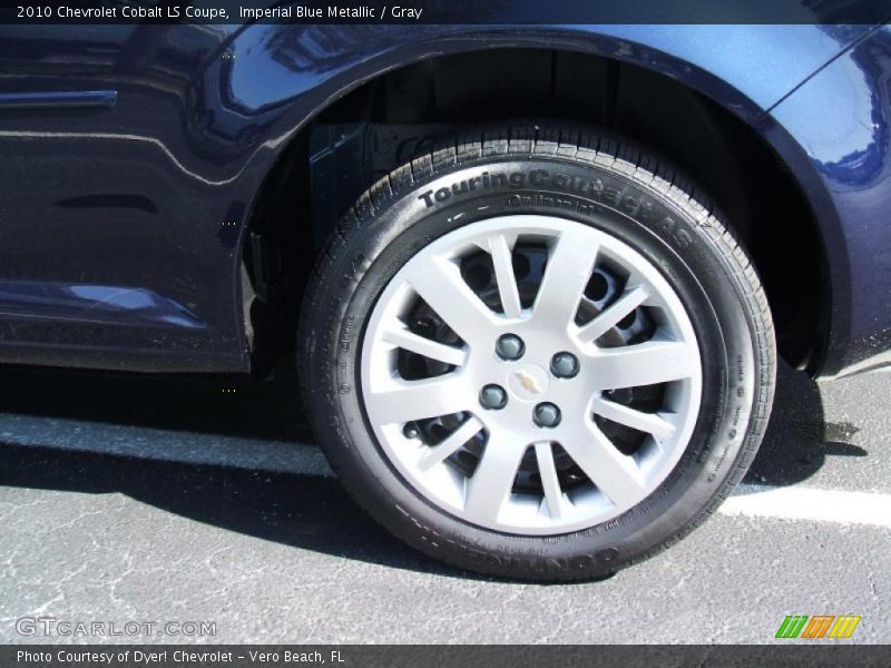 Imperial Blue Metallic / Gray 2010 Chevrolet Cobalt LS Coupe