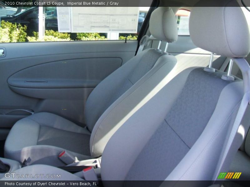 Imperial Blue Metallic / Gray 2010 Chevrolet Cobalt LS Coupe