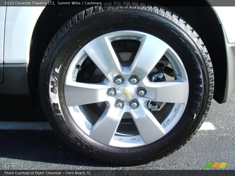Summit White / Cashmere 2010 Chevrolet Traverse LTZ