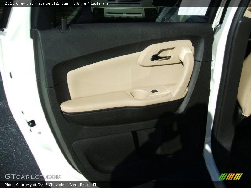 Summit White / Cashmere 2010 Chevrolet Traverse LTZ