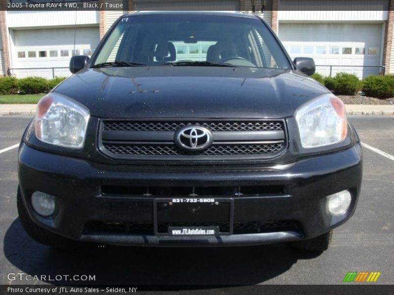 Black / Taupe 2005 Toyota RAV4 4WD